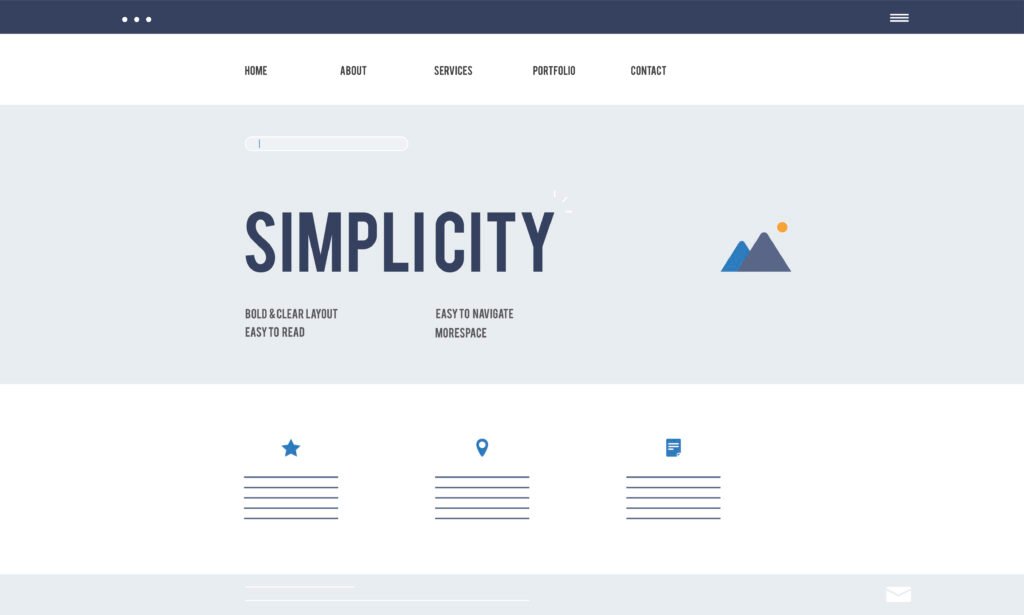 Flat site architecture